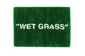 Virgil Abloh X Ikea Wet Grass Carpet Ikea Rug Grass Rug Modern Rug Design
