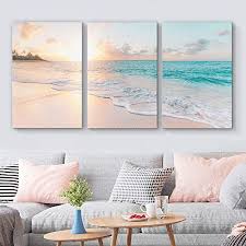 Fascinating Visual It Is Good For Canvas Art Wall26 In 2020 Living Room Art Living Room Canvas Beach Wall Decor