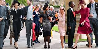 The most common wedding sing material is metal. All The Guests Arriving At Princess Eugenie And Jack Brooksbank S Royal Wedding