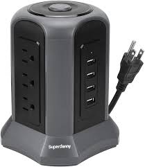 110v, 115v, 120v, 208v, 220v, 230v, 240v. 9 Outlets Power Strip Tower Superdanny Desktop 4 Port Usb Surge Protector 10ft Extension Cord Charging Station 1080j Adjustable Voltage 110 240v Fireproof Multiple Plug For Pc Laptop Phone Office Walmart Com Walmart Com