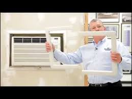 Answer john, based on what is shown in the part breakdown those frames come with the curtains. Air Conditioners Pre Existing Sleeve Installation Youtube