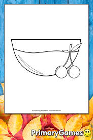 Feel free to post them on our facebook page or share on instagram ! Cranberry Sauce Coloring Page Free Printable Pdf From Primarygames