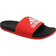 Das design hat für jeden geschmack und jeden style etwas passendes zu bieten. Adidas Originals Adilette Comfort Rot Schuhe Pantoletten Herren 43 34