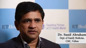 Dr. Sunil Abraham, Dept. of Family Medicine, CMC, Vellore