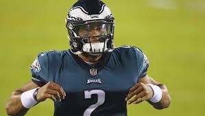 Hurts apparently played a part in the eagles deciding to make the move to go up and get smith. Jalen Hurts Leads Eagles To 24 21 Win Over Saints In First Nfl Start