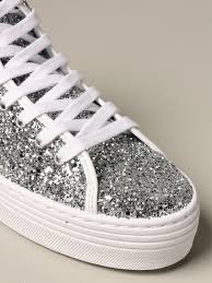 A wide selection of items: Chiara Ferragni Outlet Glitter Sneakers Sneakers Chiara Ferragni Women Silver Sneakers Chiara Ferragni Cf2708 Giglio En