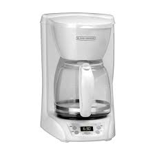 Black And Decker Coffee Grinder Black Decker 12cup Programmable Coffeemaker With Glass Carafe White Dlx1050w Click Image For More Details It Is Ama Coffee Maker Glass Carafe Black Decker