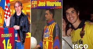 Luka modric barcelona click to share on facebook. Barca Morocco On Twitter Modric Mourinho And Isco With Barca Shirts Viscabarca Barcastuff Http T Co Yjk7nyjasi