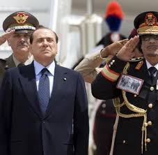 Smith, in concert (reunion records, 1985) video tape flashing the satanic salute. amy deliberately flashes the satanic salute at least two separate times on the video, displaying it for several seconds. Gaddafi Trifft Silvio Bilder Fotos Welt