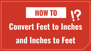 D (″) = d (ft) × 12. Inches To Feet Conversion Calculator In To Ft Inch Calculator