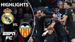LATE-GAME HEROICS Real Madrid vs. Valencia | LALIGA ... - YouTube