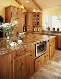 If you're looking to sell, stick to classic styles and designs. Country Kitchen Ideas With Oak Cabinets Medium Wood Kitchen Cabinets Wood Kitchen Paint For Kitchen Walls