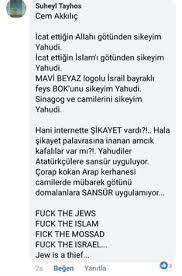 Cem Akkilic Adli Kullanicinin Yahudi Siteleri Panosundaki Pin Yazar Internet