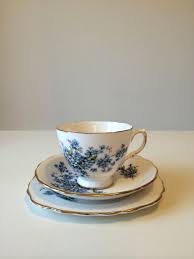 Find something that fits your budget and style in our extensive collection of china dinnerware. Vintage Royal Vale Bone China Forget Me Not Trio By Celineandluna Bone China China Patterns China