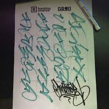 In graffiti, flow is essentially the way that all your letters fit together with similar style. Over A Decade Of Handstyle Alphabets Graffiti Lettering Graffiti Alphabet Wildstyle Graffiti Lettering Alphabet