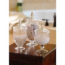 Customs services and international tracking provided. Clarion Apothecary Jar Set Of 3 Kirklands