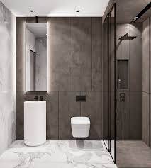 2 Modern Home Designs With Colourful Twists Bathroom Design Modern Toilet Bathroom Interior Design
