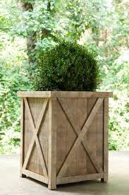 Wooden Planter Rectangle Planters Large Wooden Planters Wooden Planters