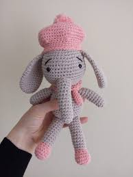 Amigurumi Sapkali Fil Yapimi Orgu Modelleri 2020 Tig Isleri Orgu Amigurumi