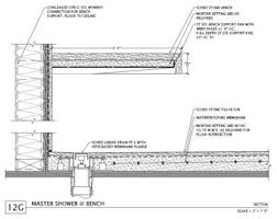 Shower Bench Material Houzz Shower Bench Bathroom Drawing Master Shower