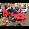 Ferrari crash