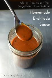 Homemade Enchilada Sauce In 15 Minutes The Kitchen Girl Enchilada Sauce Homemade Enchilada Sauce Homemade Enchiladas