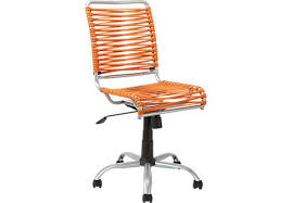Bungee Twist Orange Desk Chair Amish Rocking Chairs Chair Bedroom Furniture Stores