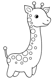 Print Coloring Image Momjunction Giraffe Coloring Pages Coloring Pages Giraffe Colors