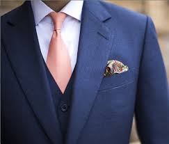 Pale Pink Tie Navy Waistcost Blue Suit Blue Suit Wedding Wedding Suits Men Blue Blue Suit Men
