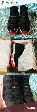 Air Jordan 11 Retro Bred 2012 Release Size 10 Ds Pair Of 2012 Bred 11s Size 10 Come With Og Box Shoe Tree Inse In 2020 Air Jordans Jordans For Men Clothes Design