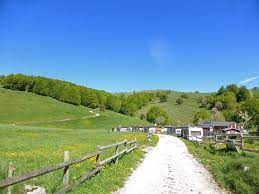 The small village is located at 1,200 m asl. Hike From Sega Di Ala To The Cima Borghetto Peak Trentino Italy