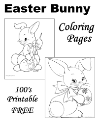 Check spelling or type a new query. Easter Bunny Coloring Pages Free And Printable