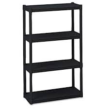 Iceberg Ice20841 Rough N Ready Open Storage Shelving Sys Plastic Shelving Units Open Storage Shelves