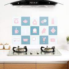 Penggunaan Wallpaper Dinding Dapur Anti Minyak Halaman Review Ruangan