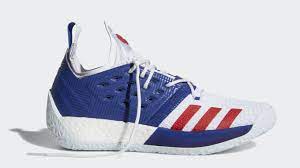 These basketball shoes are built to create separation from opponents and get buckets with harden's goto style. Adidas Harden Vol 2 Red White Blue Release Date Jul 15 2018 Sole Collector