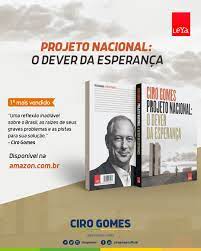 Observações sobre o importante livro de ciro gomes por roberto bitencourt da silva. Ciro Gomes Sucesso De Vendas Na Amazon Meu Novo Livro Facebook