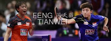 Clarence chew is singapore's sole representative in the men's competition. Feng Tianwei Facebook