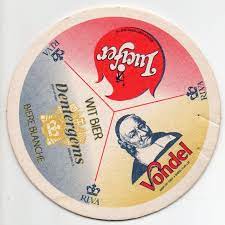 Dentergems Lucifer Vondel Bierdeckel Bier Deckel