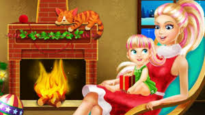 Drag the furniture, children, pets, ornaments, toys, and presents to the places you want them to be. Barbie Games Online Christmas Barbie House Decorating Online Barbie Games For Kids Youtube