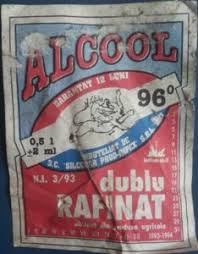 Alcool dublu rafinat de vanzare. EtichetÄ De BÄuturi Alcool Dublu Rafinat Silcomar Prod Impex Dej Romania Col Ro Vodka 000004