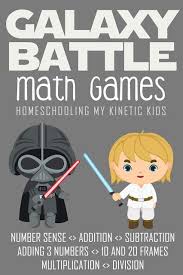 Galaxy Battle Math In A Tin Math Star Wars Kids Math Activities