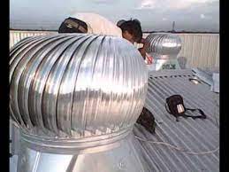 Dalam iklim yang tropis, tujuan utama ventilasi adalah menjaga suhu atap untuk menghindari pengembunan yang dapat mempercepat proses korosi pada bahan penunjang atap, dan mengurangi hawa panas dari ruangan yang terkondisi ke loteng menumpuk lalu meradiasi kembali kebawah sehingga membuat ruang kerja, pabrik, gudang, industi menjadi tidak nyaman. Vidio Pemasangan Youtube