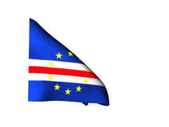 The cape verde archipelago was uninhabited until the 15th century, when portuguese explorers discovered and. Flag Cape Verde Animated Flag Gif