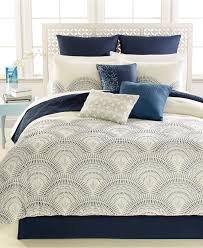Or maybe you're decorating the guest bedroom to make guests feel warm and welcome during their holiday turn your master bedroom into the suite of your dreams with a cozy and sophisticated king or queen size comforter from kohl's! Reese 10 Pc Comforter Set Bed In A Bag Bed Bath Macy S Comforter Sets Bedroom Comforter Sets Bedding Sets