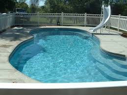 Mom Dad Love The Pool Kids Love The Slide Wideman Pool S Have Them Both Pool Stock Pools Fiberglass Pools