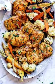 Easy Tandoori Chicken With Vegetables Foodiecrush Com Chicken Tandoorichicken Indian Easy Tandoori Chicken Healthy Indian Recipes Indian Chicken Recipes