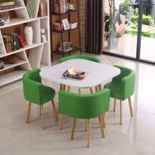 The rustic industrial dining table set includes one square table and four matching stools, ideal for your bar, dining room, kitchen, cafes, basement, wine cellar, breakfast nook, or office break room. China 2020 Hot Sale Home Furniture Melamine Top Dining Room Table Set Oem Odm Modern Design House Furniture Dining Table Melamine Dining Table Set China Melamine Table Sets Dining Room Furniture