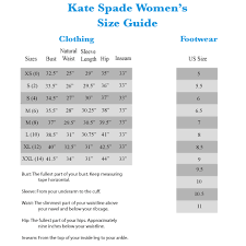 kate spade shoe size chart best picture of chart anyimage org