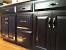 Ebony Stained Wood