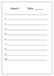 Where can you find the answers to these questions and so many more? Christmas Holiday Table Quiz Answer Sheets By M Walsh Tpt